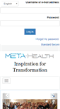 Mobile Screenshot of meta-health.net
