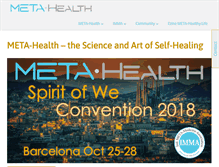 Tablet Screenshot of meta-health.info